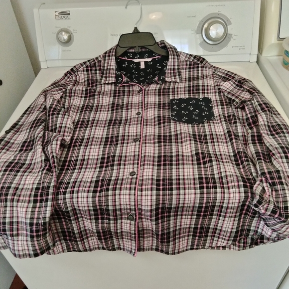Victoria's Secret Pajama Set Plaids & Bows Sz. XL - Picture 12 of 16